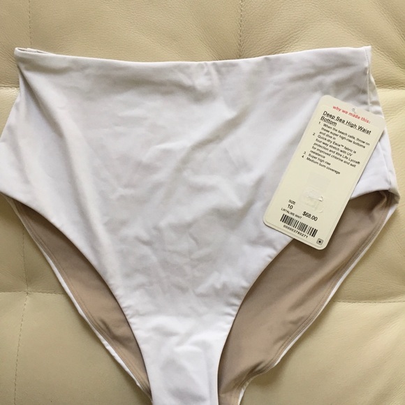 lululemon deep sea high waist bottom